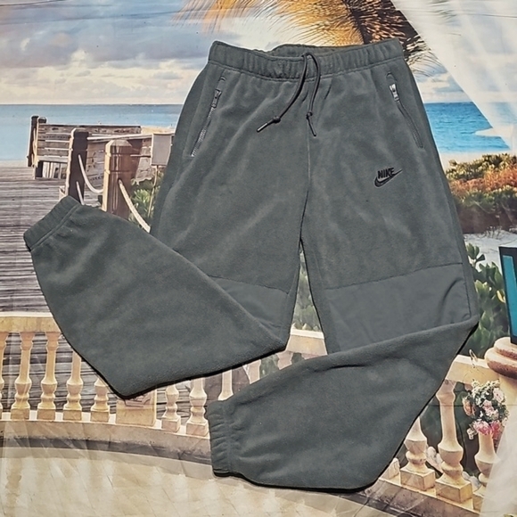 Nike Grey Polar Fleece Joggers Size‎ Small NWT - Picture 1 of 6
